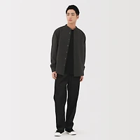 Oxford Stand Collar Shirt