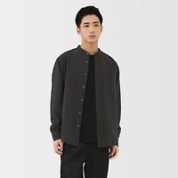 Oxford Stand Collar Shirt