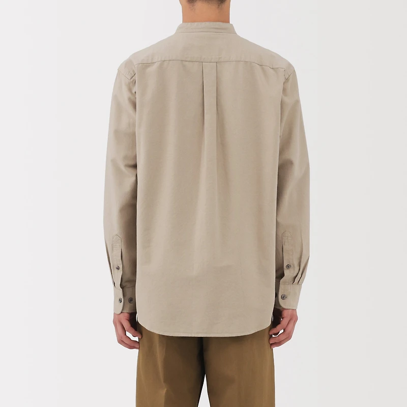 Oxford Stand Collar Shirt