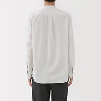 Broadcloth Stand Collar Shirt