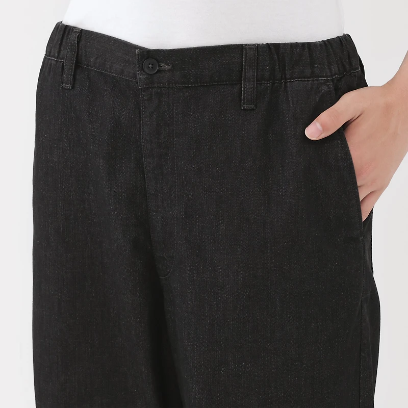 Denim Easy Pants