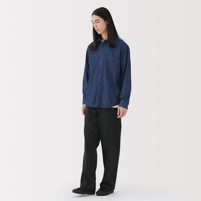 2-Way Stretch Herringbone Baker Pants