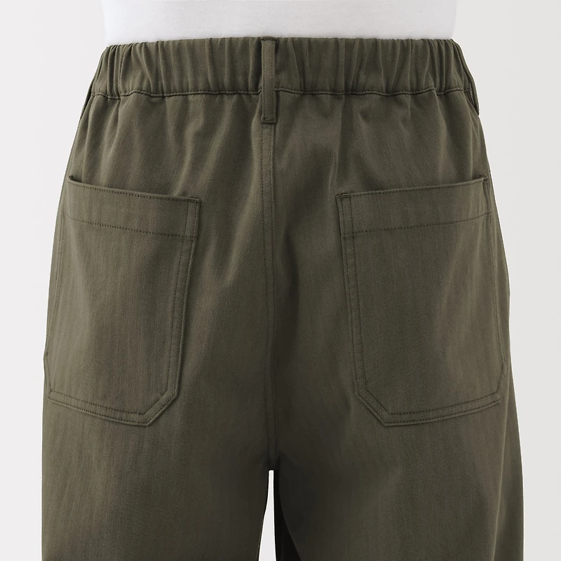 2-Way Stretch Herringbone Baker Pants