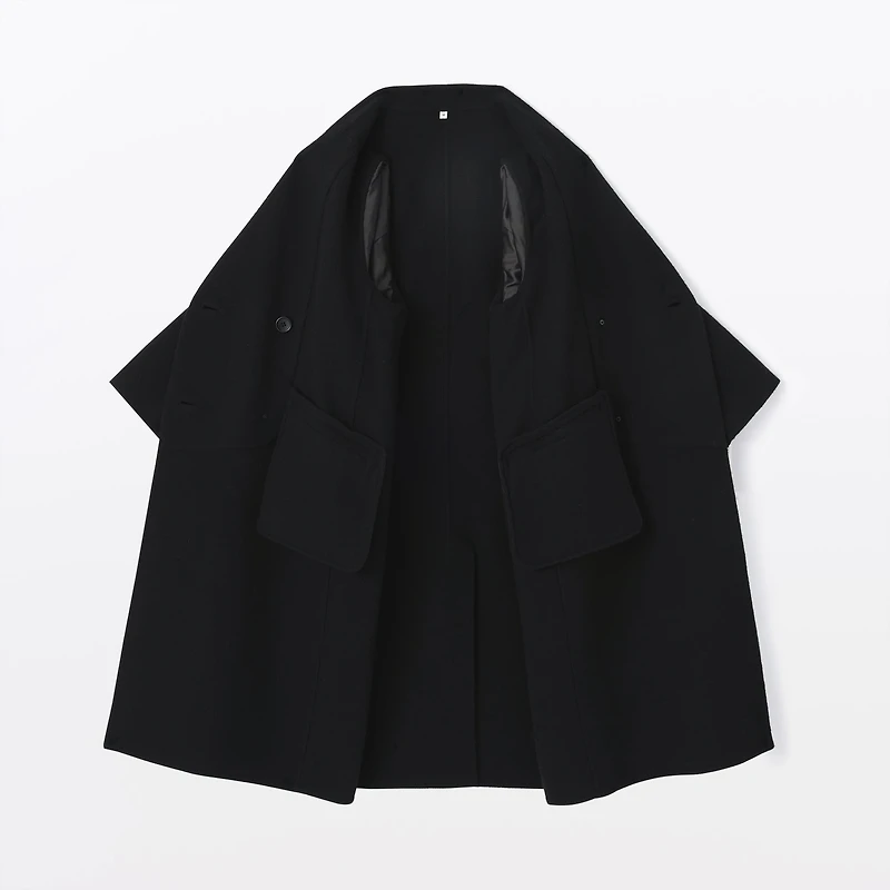 Labo Cashmere Mix Double Breasted Coat