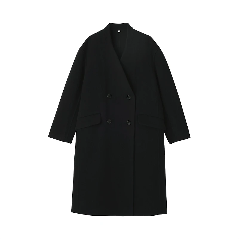 Labo Cashmere Mix Double Breasted Coat
