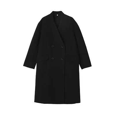 Labo Cashmere Mix Double Breasted Coat