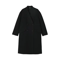 Labo Cashmere Mix Double Breasted Coat