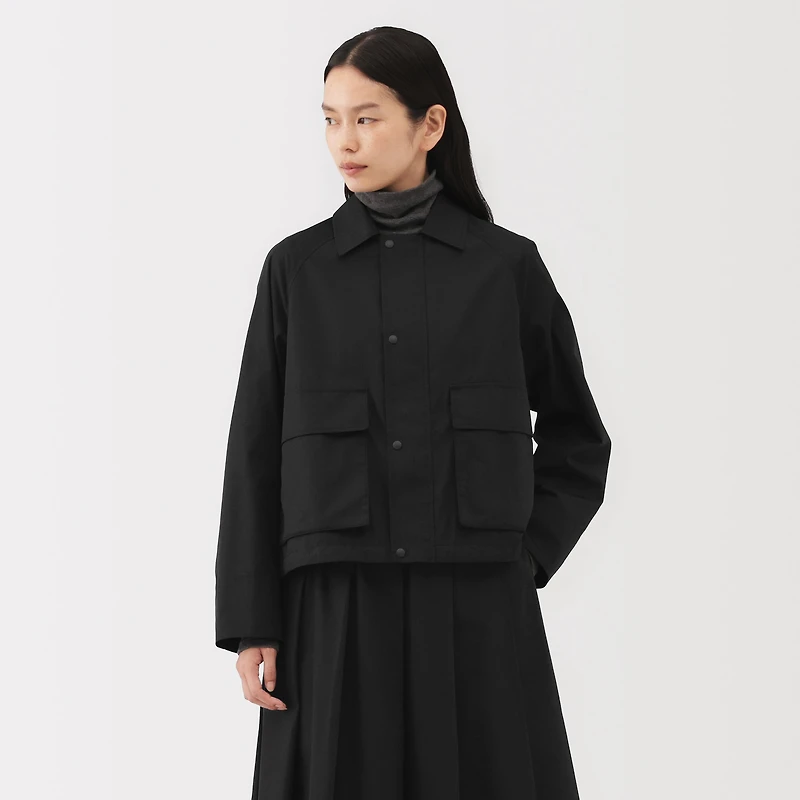 Labo Polyester Cotton Short Blouson