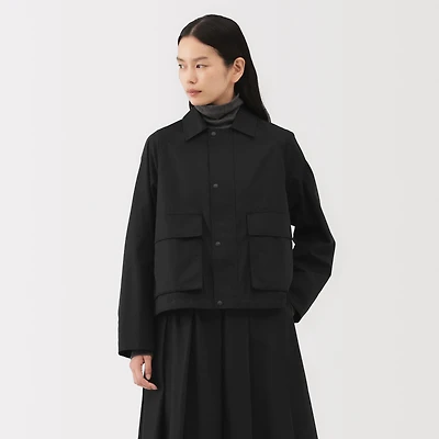Labo Polyester Cotton Short Blouson