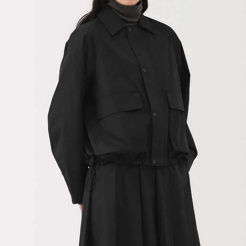 Labo Polyester Cotton Short Blouson