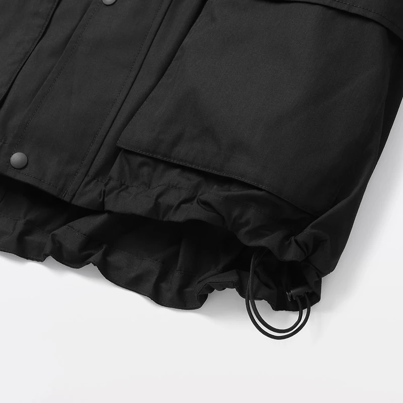 Labo Polyester Cotton Short Blouson