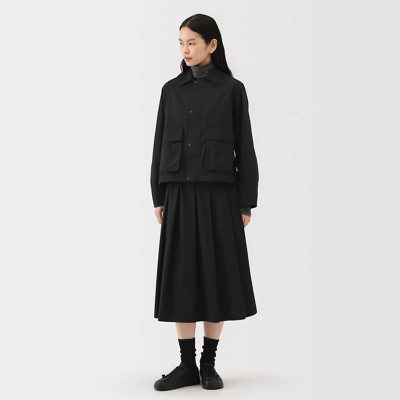 Labo Polyester Cotton Short Blouson