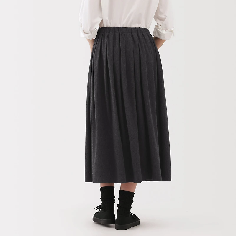 Labo Jersey Pleated Skirt