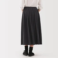 Labo Jersey Pleated Skirt