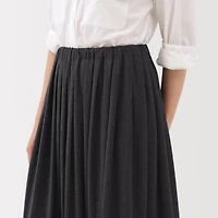 Labo Jersey Pleated Skirt