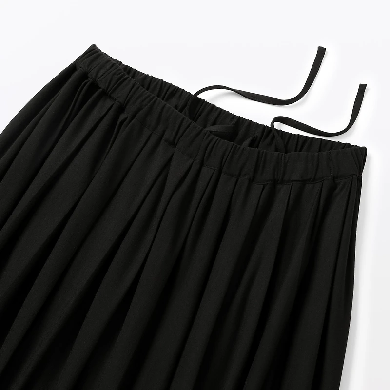 Labo Jersey Pleated Skirt