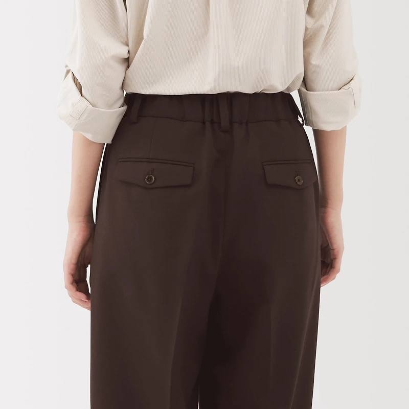 Labo Polyester Twill Wide Pants