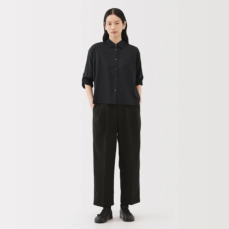 Labo Polyester Twill Wide Pants