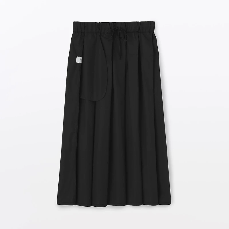 Labo Polyester Cotton Tuck Skirt