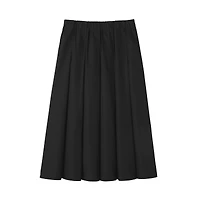 Labo Polyester Cotton Tuck Skirt