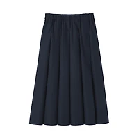 Labo Polyester Cotton Tuck Skirt