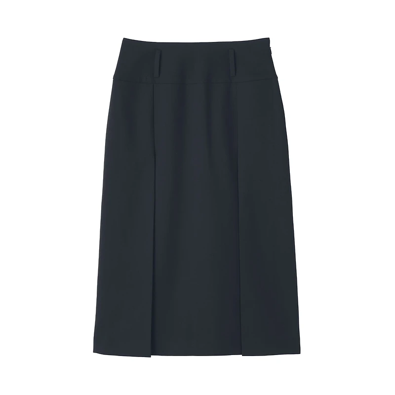 Labo Polyester Twill Tuck Skirt