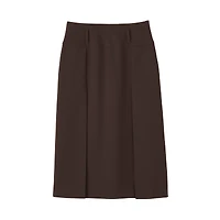 Labo Polyester Twill Tuck Skirt