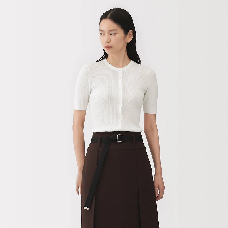 Labo High Twist Cotton Cardigan