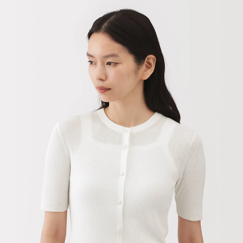 Labo High Twist Cotton Cardigan