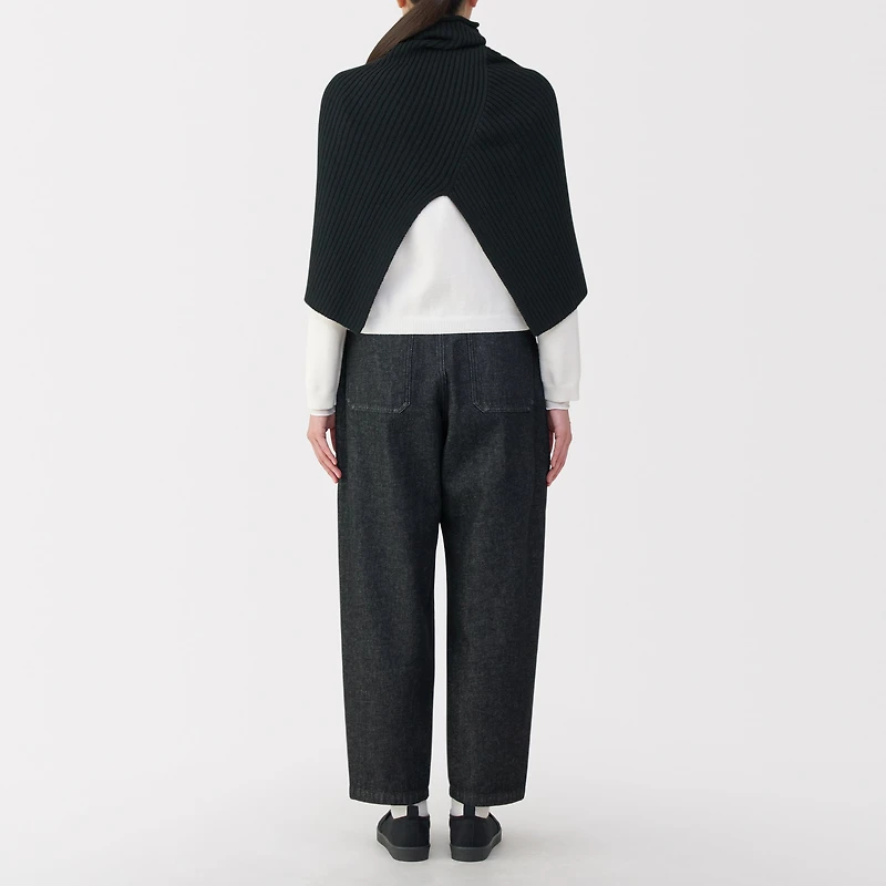 Non-Itchy Merino Wool Poncho