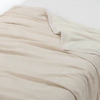 Velour Gauze Reversible Blanket - Double