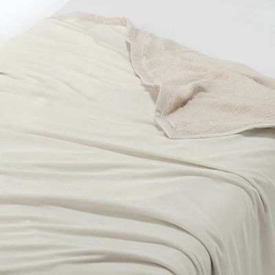 Velour Gauze Reversible Blanket - Double