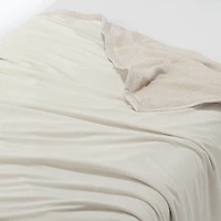 Velour Gauze Reversible Blanket - Double