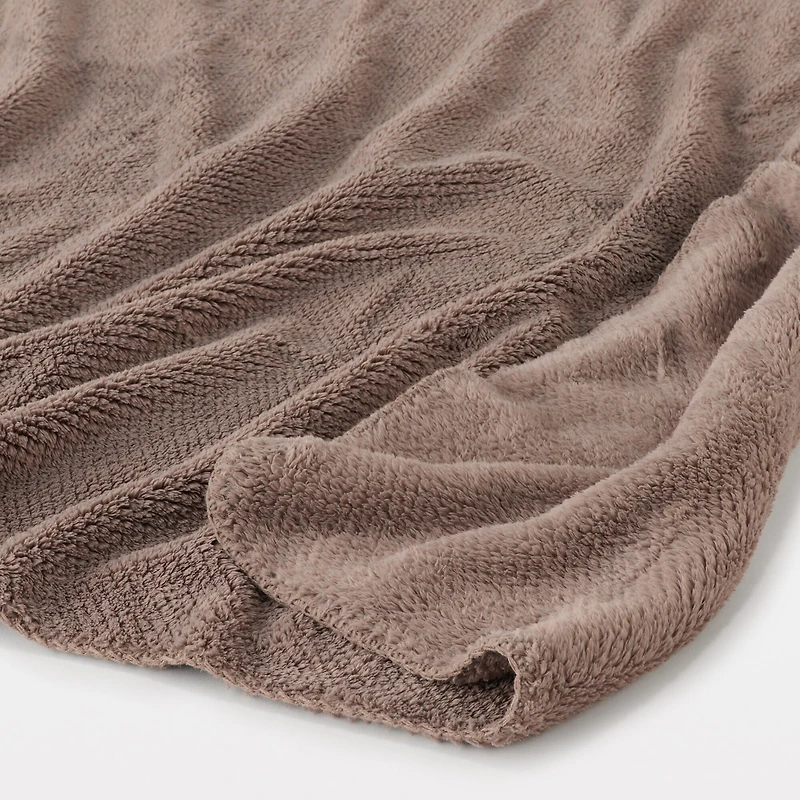Recycled Polyester Warm Thin Blanket - Double