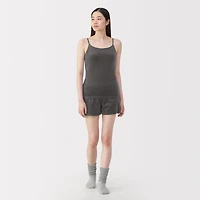 Cotton Velour Bra Camisole