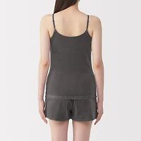 Cotton Velour Bra Camisole