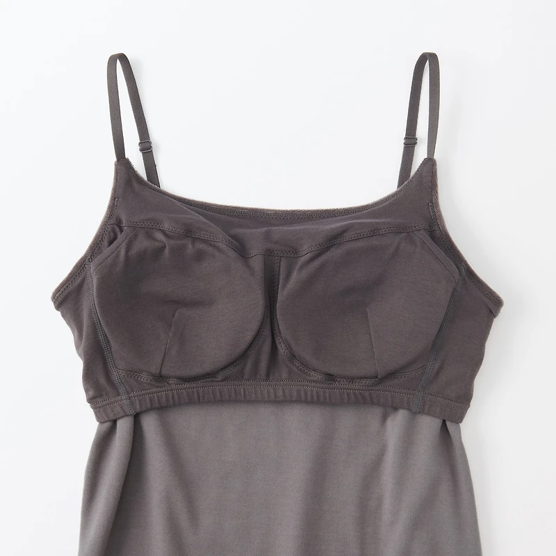 Cotton Velour Bra Camisole