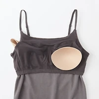 Cotton Velour Bra Camisole