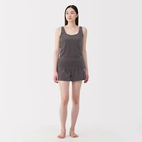 Cotton Velour Tank Top