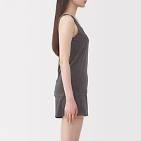 Cotton Velour Tank Top