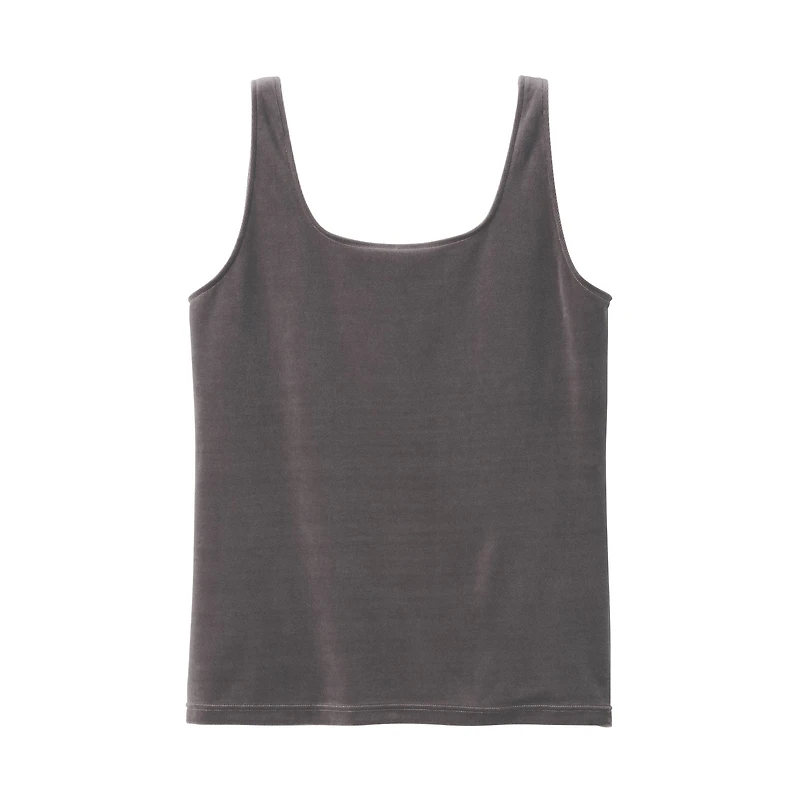 Cotton Velour Tank Top