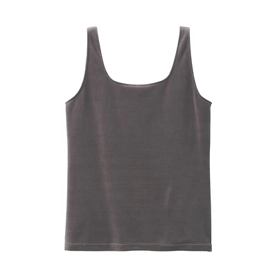 Cotton Velour Tank Top