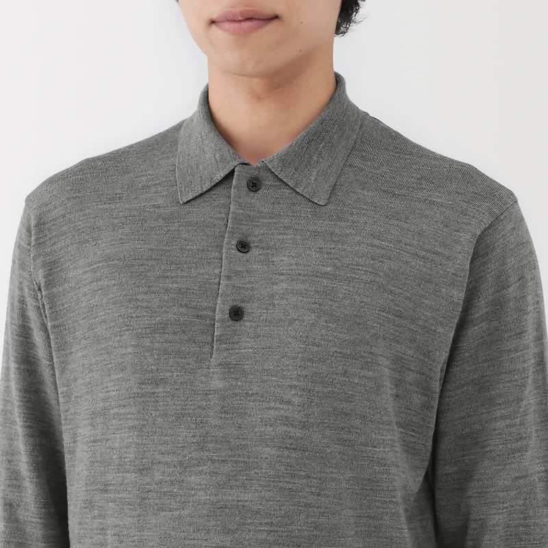 Wool Polo Shirt