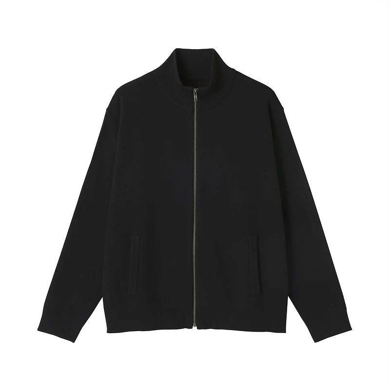 Milano Rib Full-Zip Cardigan