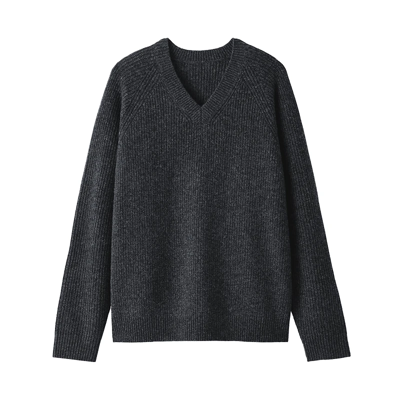 Wool V-Neck Sweater