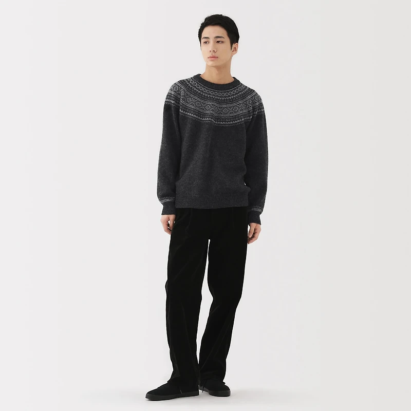 Andes Wool Jacquard Sweater