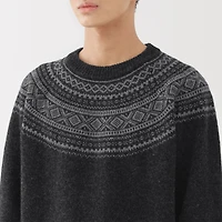Andes Wool Jacquard Sweater