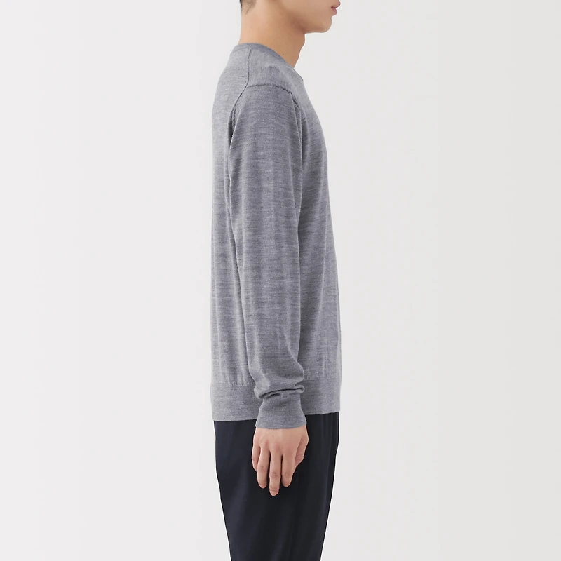 Wool Crew Neck Sweater