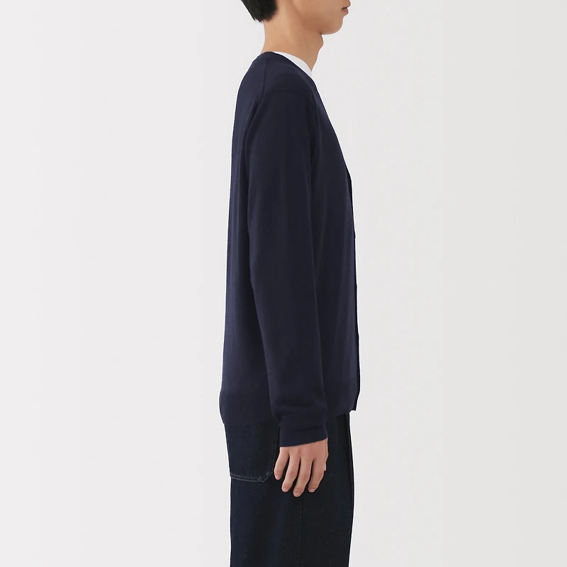 Wool V-Neck Cardigan