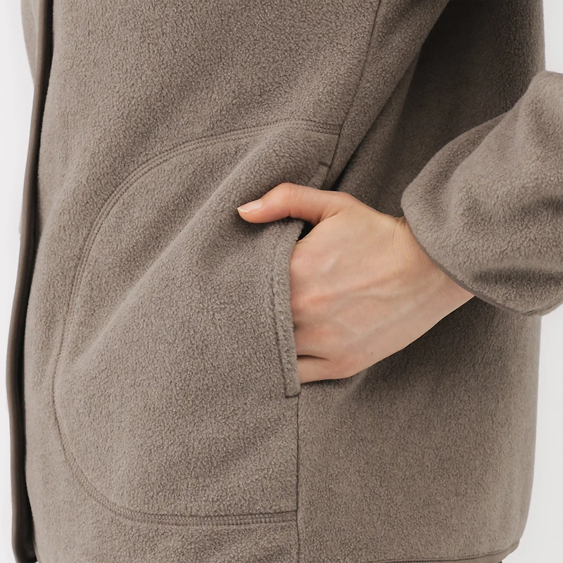 Recyclable Fleece Cardigan